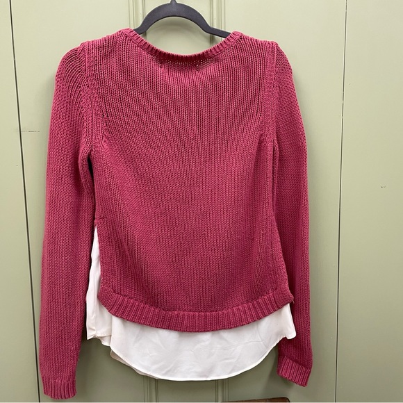 LOFT PINK KNITTED SWEATER - Picture 2 of 4